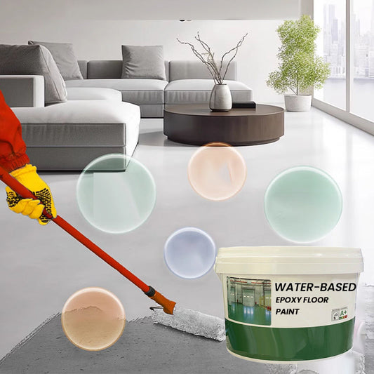 Water-Based Epoxy Floor Paint With Tool（50% OFF）