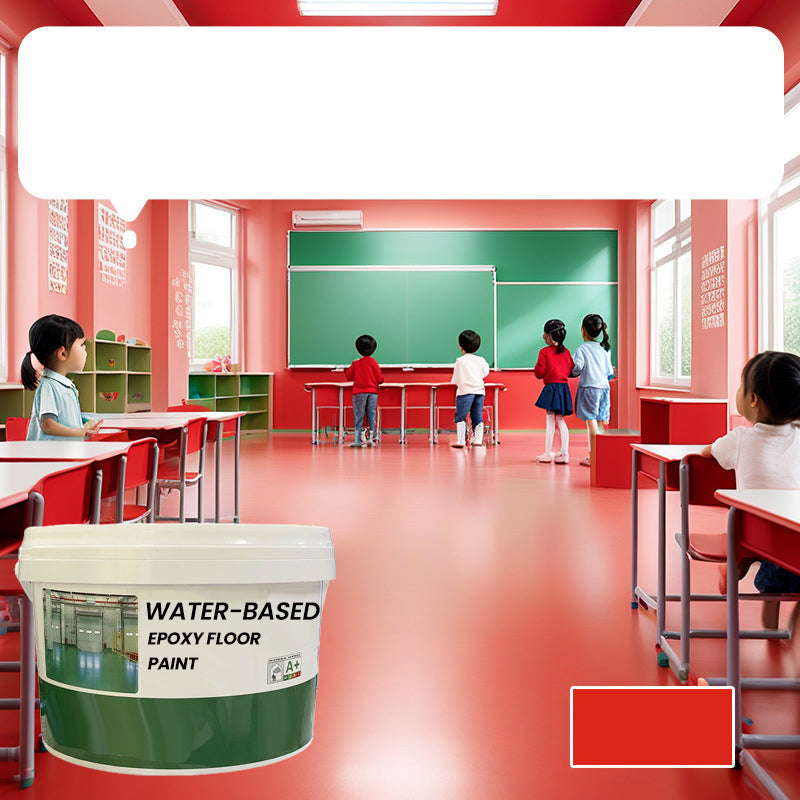 Water-Based Epoxy Floor Paint With Tool（50% OFF）