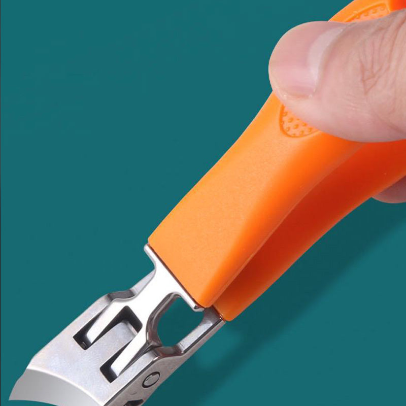 Wide Jaw Opening Anti-Splash Slanted Nail Clipper（50% OFF）