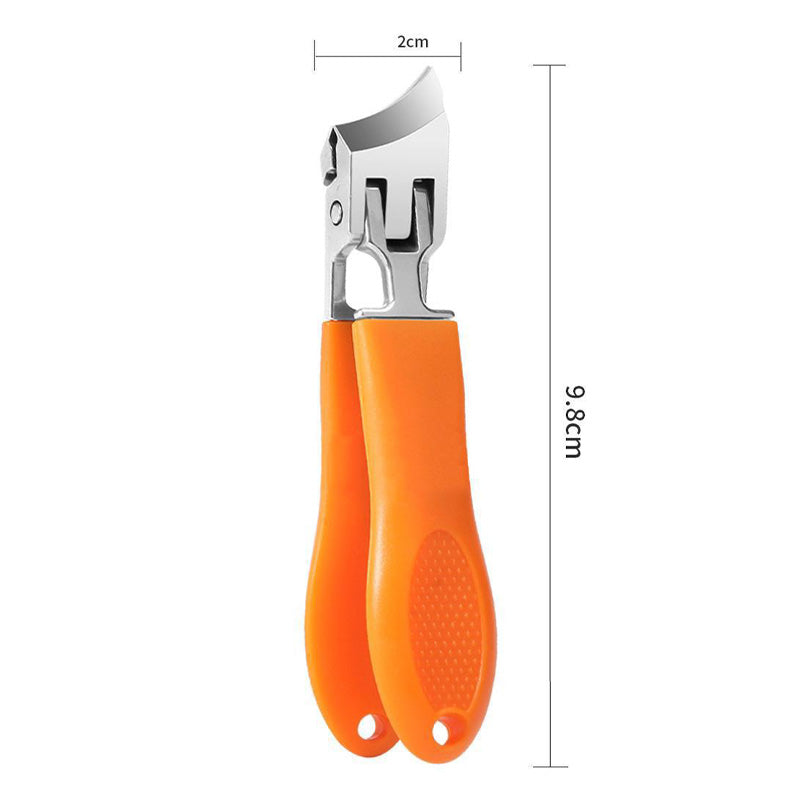 Wide Jaw Opening Anti-Splash Slanted Nail Clipper（50% OFF）