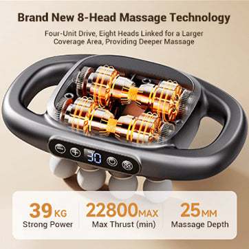 🔥Hot Sale🔥16-Drive 8-Head Massage Gun Set（50% OFF）