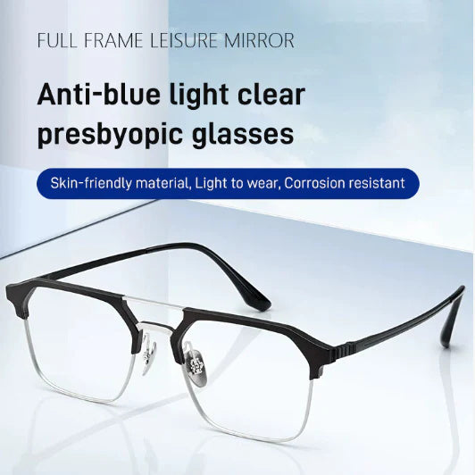 🔥Better protect your eyes🔥Fashion Anti-blue Light Reading Glasses