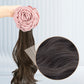 Perruca rizada de alta calidade cun clip de garra de pelo rosa （50% de desconto）
