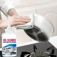Nettoyer de gel pour le fond de la pot noire
