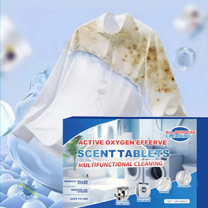 💥Buy 4 Get 6 Free💦All-purpose Active Oxygen Cleaning Effervescent Tablets