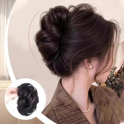 Pruik haarclip rommelige broodkapsel （50% korting）