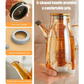 Botella do dispensador de aceite con goteo sen goteo （50%de desconto）