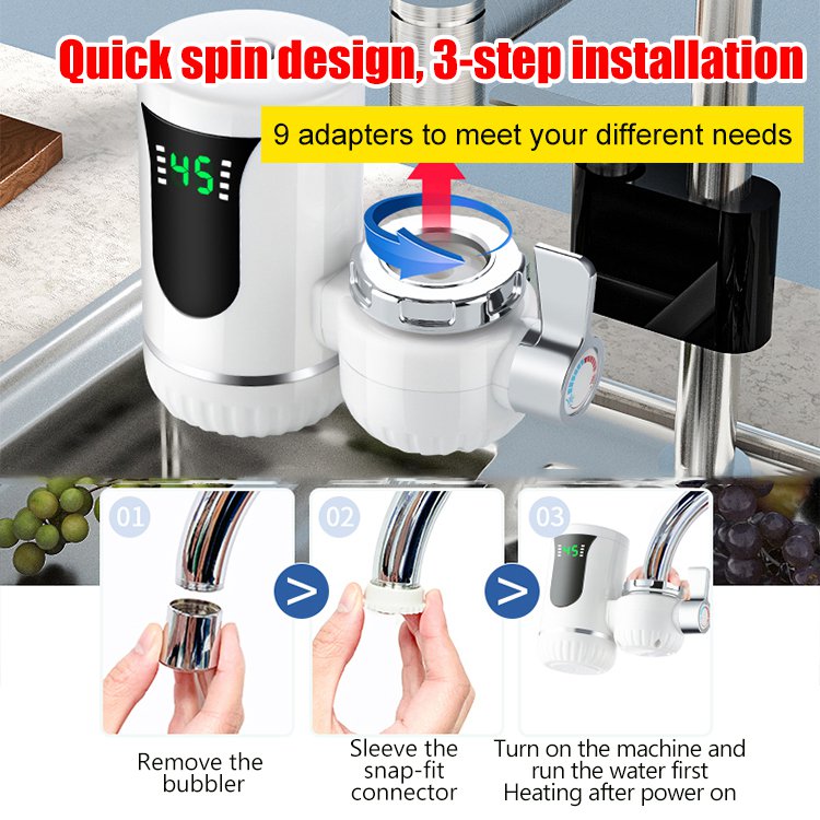 🔥2025 HOT SALE🔥Installation-free Warm Water Faucet（50% OFF）