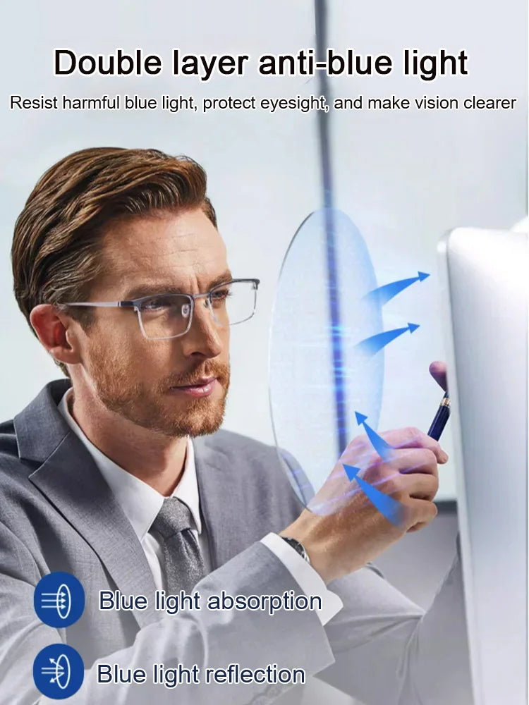 🔥Hot Sale🔥Ultra Light Anti Blue Presbyopic Glasses（50% OFF）