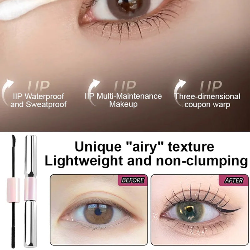 Dual-Tip Waterproof Lengthening & Curl Mascara（50% OFF）