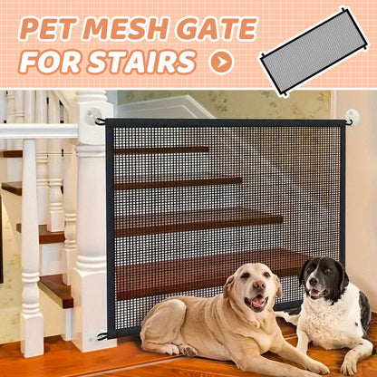 Pet Mesh Gate for Stairs（50% OFF）