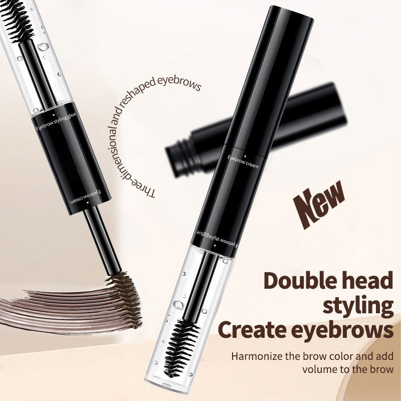 Waterproof Double-Ended Eyebrow Gel Tint with Spiral Brush（50% OFF）