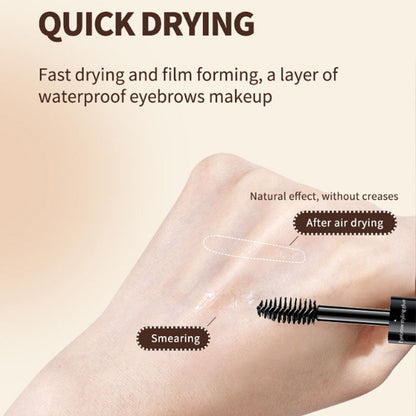 Waterproof Double-Ended Eyebrow Gel Tint with Spiral Brush（50% OFF）