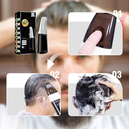 🔥2025 HOT SALE🔥Intelligent Hair Dye Comb with Plant-Based Formula（50% OFF）