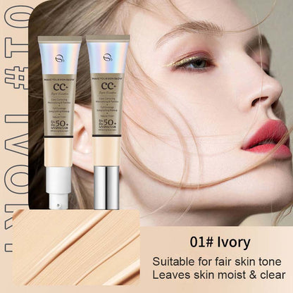 SPF50 Sunscreen Concealer Moisturizing CC Cream（50% OFF）