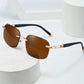 High Definition Rimless Protective Sunglasses（50% OFF）