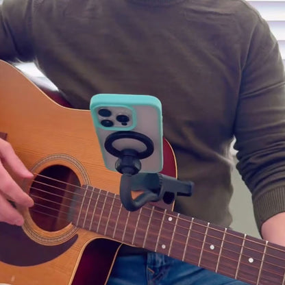 Gitaar of ukelele magnetische telefoonhouder （50% korting）