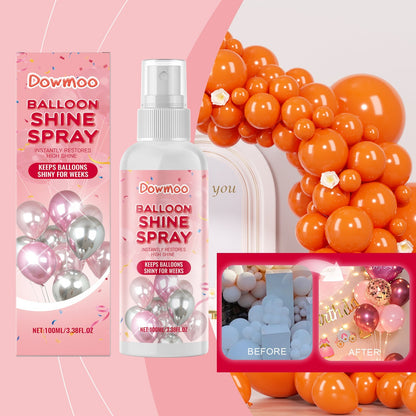Modefeest levert 100 ml ballon glitter spray
