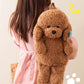🔥Hete uitverkoop🔥Teddy Puppy Pluche Rugzak (50% KORTING)