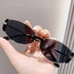 Women's Retro Oval Narrow Frame Sunglasses（50% OFF）