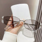 Women's Retro Oval Narrow Frame Sunglasses（50% OFF）