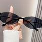 Women's Retro Oval Narrow Frame Sunglasses（50% OFF）