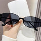 Women's Retro Oval Narrow Frame Sunglasses（50% OFF）