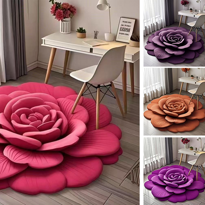Floral pluche & diatomeeënachtige aarde vloermat （50% korting）