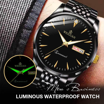 ⌚3ATM Water Resistance + Luminous Dial! 24/7 Confidence on the Wrist for the Professional Gentleman