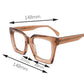 Unisex Fashion Oversized Lightweight Glasses