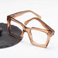 Unisex Fashion Oversized Lightweight Glasses