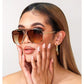 Retro Gradient Sunglasses with UV400 Protection