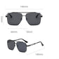 Retro Gradient Sunglasses with UV400 Protection