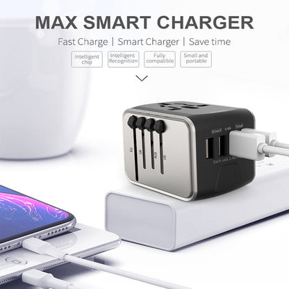 Universal Travel Adapter 100V-220V Smart Voltage Converter