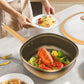 🍳[Titanium Extreme Non-Stick Frying Pan] Kitchen revolution, easy cooking without oil smoke!