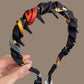 Pretty Everyday Wrap Headband with Comb Teeth
