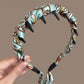 Pretty Everyday Wrap Headband with Comb Teeth