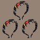 Pretty Everyday Wrap Headband with Comb Teeth