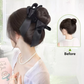 Nature Hair Extension Claw Clip With Bow