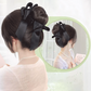 Nature Hair Extension Claw Clip With Bow