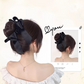 Nature Hair Extension Claw Clip With Bow
