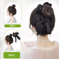 Nature Hair Extension Claw Clip With Bow