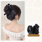 Nature Hair Extension Claw Clip With Bow