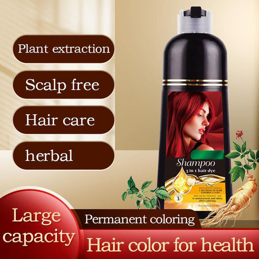 🌿 Safe Plant-Based Hair Dye – Color That Cares!