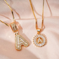 ✨2 Pack💍 Initial Letter Pendant Necklaces-Best Gift for your friends💝