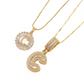✨2 Pack💍 Initial Letter Pendant Necklaces-Best Gift for your friends💝