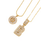 ✨2 Pack💍 Initial Letter Pendant Necklaces-Best Gift for your friends💝