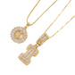 ✨2 Pack💍 Initial Letter Pendant Necklaces-Best Gift for your friends💝