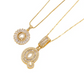 ✨2 Pack💍 Initial Letter Pendant Necklaces-Best Gift for your friends💝