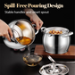 Stainless Steel Lard Container with Lid and Strainer（50% OFF）